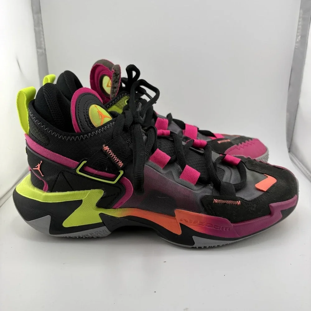 Nike Jordan Why Not Mens 8 Multicolor Basketball Sneakers Athletic Sport Shoes